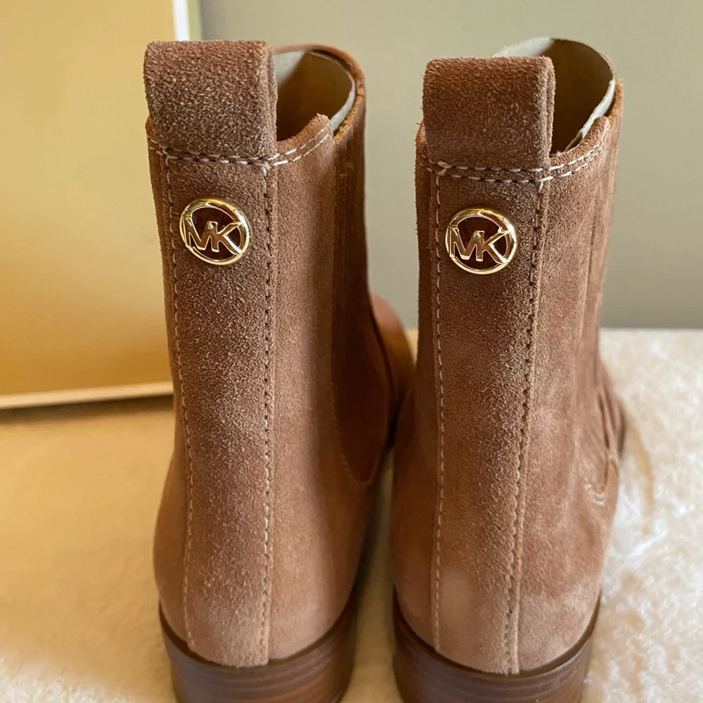 Michael Kors Suede Chelsea Boot